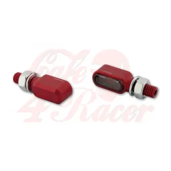 cafe 4 racer - HIGHSIDER LED tail light, brake light, indicators LITTLE BRONX RED - Highsider 2in1 and 3in1  4054783560677