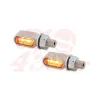 cafe 4 racer - HIGHSIDER LED tail light, brake light, indicators LITTLE BRONX SILVER - Highsider 2in1 and 3in1  4054783560660