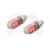 cafe 4 racer - HIGHSIDER LED tail light, brake light, indicators LITTLE BRONX SILVER - Highsider 2in1 and 3in1  4054783560660