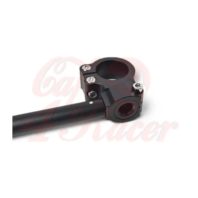 cafe 4 racer - Cafe Racer Clip-ons Type 1 - Matte Black - Cafe4Racer Cafe Racer clip-ons 