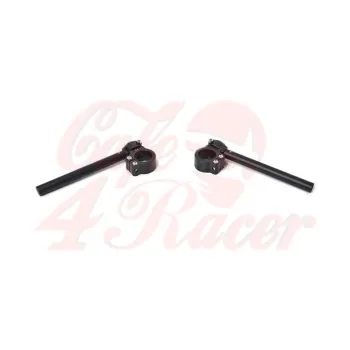 cafe 4 racer - Cafe Racer Clip-ons Type 1 - Matte Black - Cafe4Racer Cafe Racer clip-ons 