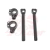 cafe 4 racer - Cafe Racer Clip-ons Type 1 - Čierna Matná - Cafe4Racer Cafe Racer clip-ons 