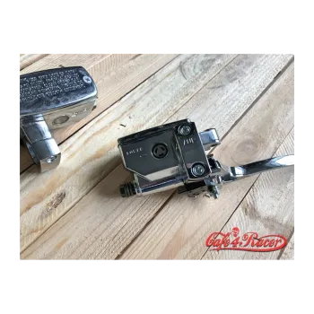 cafe 4 racer - 25mm Hydraulic brzda / spojka chróm - Cafe4Racer Brzdové & Spojkové páčky 