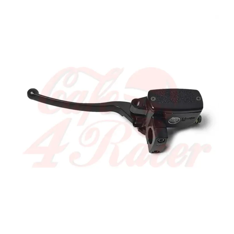 cafe 4 racer - 25mm Hydraulic Brake / Clutch Set - Black - Cafe4Racer Levers Brake & Clutch & Pistons 