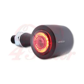 cafe 4 racer - HIGHSIDER CNC LED 3in1 Rear, brake, indicator light ENTERPRISE-EP1 Black back - Highsider 2in1 and 3in1 4054783346479