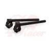 cafe 4 racer - Universal clip-ons 41mm Black - Cafe4Racer Cafe Racer clip-ons 