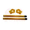 cafe 4 racer - Universal clip-ons 41mm Gold - Cafe4Racer Scrambler & CLIP-ONS handlebars 