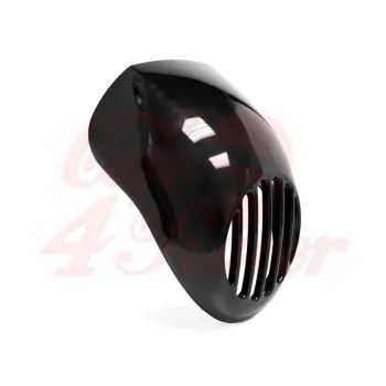 cafe 4 racer - Prison Grill Black Headlight Fairing For Sportster - Cafe4Racer Front Headlamp Masks 