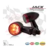 cafe 4 racer - SMD LED směrovka, brzdové světlo / RL "Jack" 3v1 červená - HS MOTO Germany 2v1 a 3v1 