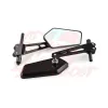 cafe 4 racer - Aluminum Matte Black Mirror For Harley - Cafe4Racer Standard mirrors 