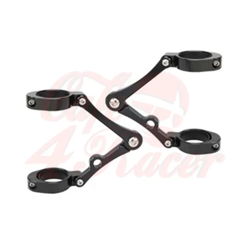 cafe 4 racer - Headlight holder 39-41mm black - Cafe4Racer Headlights brackets & holders 