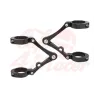 cafe 4 racer - Headlight holder 39-41mm black - Cafe4Racer Headlights brackets & holders 