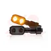 cafe 4 racer - LED smerovka "Fluted" - HS MOTO Germany Štandardné smerovky 4251352608215