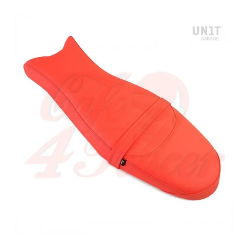 cafe 4 racer - Biposto seat NineT in Sky Orange - UNIT GARAGE Seats 
