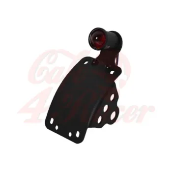 cafe 4 racer - License Plate Side Mount Bracket with brake light - Cafe4Racer Plate holders 
