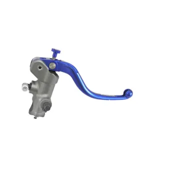 cafe 4 racer - Accossato Radial Brake Master Cylinder 14x20 With Natural Anodyzed body and Colourful fixed lever (nut + lever) - Accossato  Radial Brake 