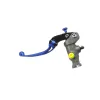 cafe 4 racer - Accossato Radial Brake Master Cylinder PRS 17x17-18-19 With Natural Anodyzed body and Colourful folding lever (nut + lever) - Accossato  Radial Brake  