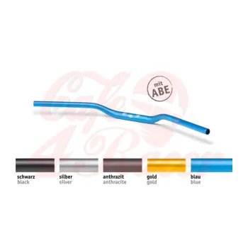 cafe 4 racer - LSL Handlebar Konif X-Bar Handlebar XN1 28,6 silver - LSL Standard handlebars 4251342900282