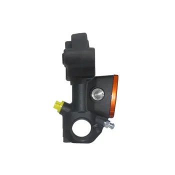 cafe 4 racer - Accossato Radial Brake Master cylinder with integrated reservoir and folding lever, Piston 10.5 mm, for Offroad motorcycles, Sco - Accossato  Radial Brake 