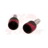 cafe 4 racer - HIGHSIDER Handlebar weights AKRON-XL red - Highsider Bar Ends 4054783543366