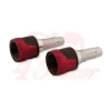 cafe 4 racer - HIGHSIDER Handlebar weights AKRON-XL red - Highsider Bar Ends 4054783543366