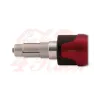 cafe 4 racer - HIGHSIDER Handlebar weights AKRON-XL red - Highsider Bar Ends 4054783543366