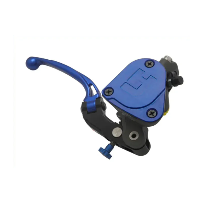 cafe 4 racer - Accossato Radial Brake Master Cylinder 19x20 With integrated fluid reservoir and Colourful folding lever (nut+lever) - Accossato  Radial Brake 