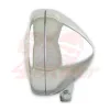 cafe 4 racer - "Area" LED headlights 5 3/4" chrome - HS MOTO Germany Headlights bottom mount 