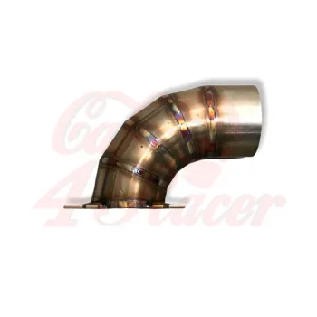 cafe 4 racer -  BMW K-Serie Air Intake Stainless 0° CUT verzia - Cafe4Racer Adaptery na vzduch. filter 