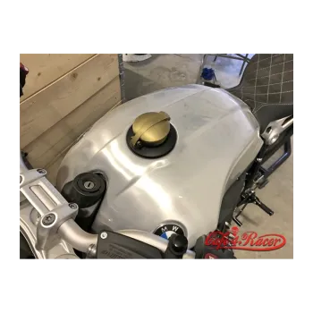 cafe 4 racer - BMW R nine T fuel caps BRASS monza style - Cafe4Racer Fuel Caps 