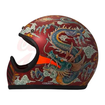 cafe 4 racer - DMD Seventy Five Helmet Sauvage - DMD DMD Seventy five 