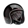 cafe 4 racer -  Biltwell Bonanza Helmet Open Face Gloss Black  - BILTWELL Biltwell Bonanza 2021 