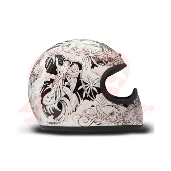 cafe 4 racer - DMD Racer Helmet Aequilibrium - DMD DMD Racer 