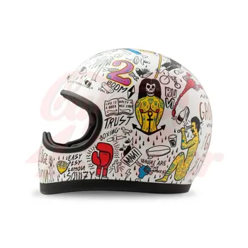 cafe 4 racer - Přilba DMD Racer Aequilibrium - DMD DMD Racer 