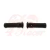cafe 4 racer - SHIN YO Handlebar grip rubber MARANO, black, - Shin Yo 22mm &  7/8 inch 4054783543489
