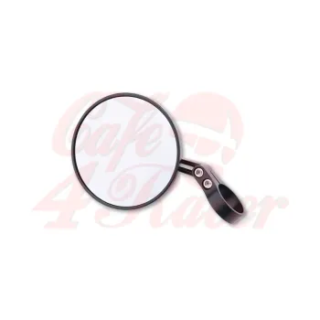 cafe 4 racer - HIGHSIDER Handlebar end mirror ENTERPRISE-EP1 black - Highsider Bar end mirrors 4054783390540