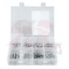 Assortment of metric countersunk screws and nuts 105ks