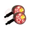 cafe 4 racer - DAYTONA LED turn signal / RL "SOL-W" - HS MOTO Germany 2in1 and 3in1  