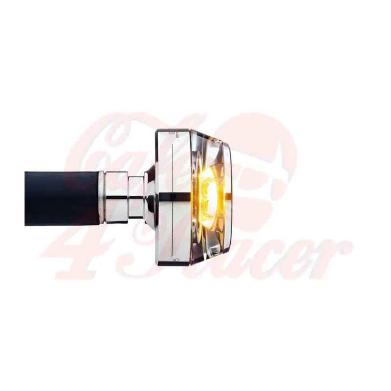 cafe 4 racer - Motogadget m-Blaze Disc (right) silver - Motogadget Bar end indicators 4054783161256