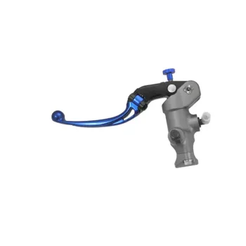 cafe 4 racer - Accossato Radial Clutch Master Cylinder PRS 15x15-16-17 With Natural Anodyzed body and Colourful folding lever (nut + lever) - Accossato  Radial Clutch  
