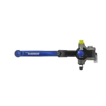 cafe 4 racer - Accossato Radial Clutch Master Cylinder PRS 17x15-16-17 With Natural Anodyzed body and Colourful folding lever (nut + lever) - Accossato  Radial Clutch  