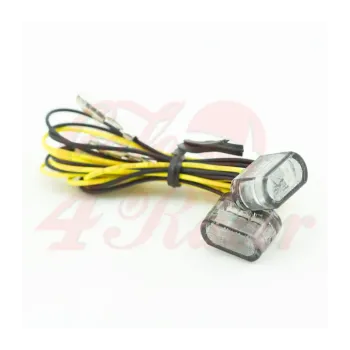 cafe 4 racer - LED built-in turn signal set "Heat" - HS MOTO Germany Built-in indicators &  position light 4251352654465