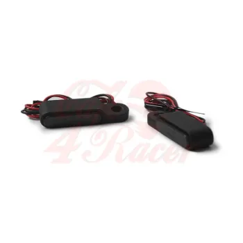 cafe 4 racer - Mini Brake Clutch Mount Led Indicators - Long / Black / smoke - Cafe4Racer Standard indicators 