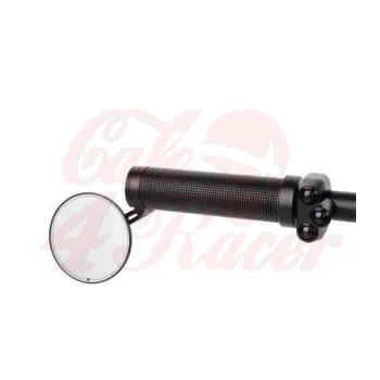 cafe 4 racer - Tlačítko Rebel 4 - černé 25,4 mm 1" - Rebelmoto Zrcátka na řídítka 