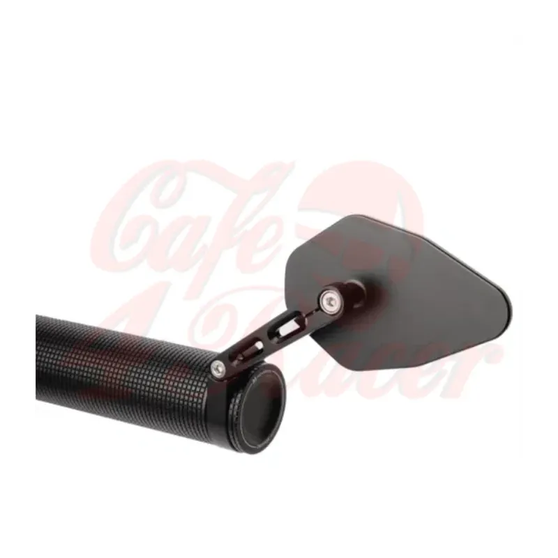 cafe 4 racer - Rebel switch 4 button – Black- 22mm 7/8" Handlebar - Rebelmoto Bar end mirrors 