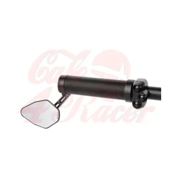 cafe 4 racer - Rebel switch 4 button – Black- 22mm 7/8" Handlebar - Rebelmoto Bar end mirrors 