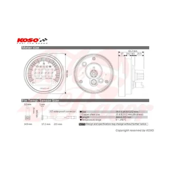 cafe 4 racer - Fixation suitable for BMW® R nineT® for conversion from 2 to 1 meters year 2014-2016 - Koso Acessories 