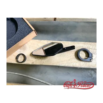 cafe 4 racer - Rebel switch 4 button – Black- 22mm 7/8" Handlebar - Rebelmoto Bar end mirrors 