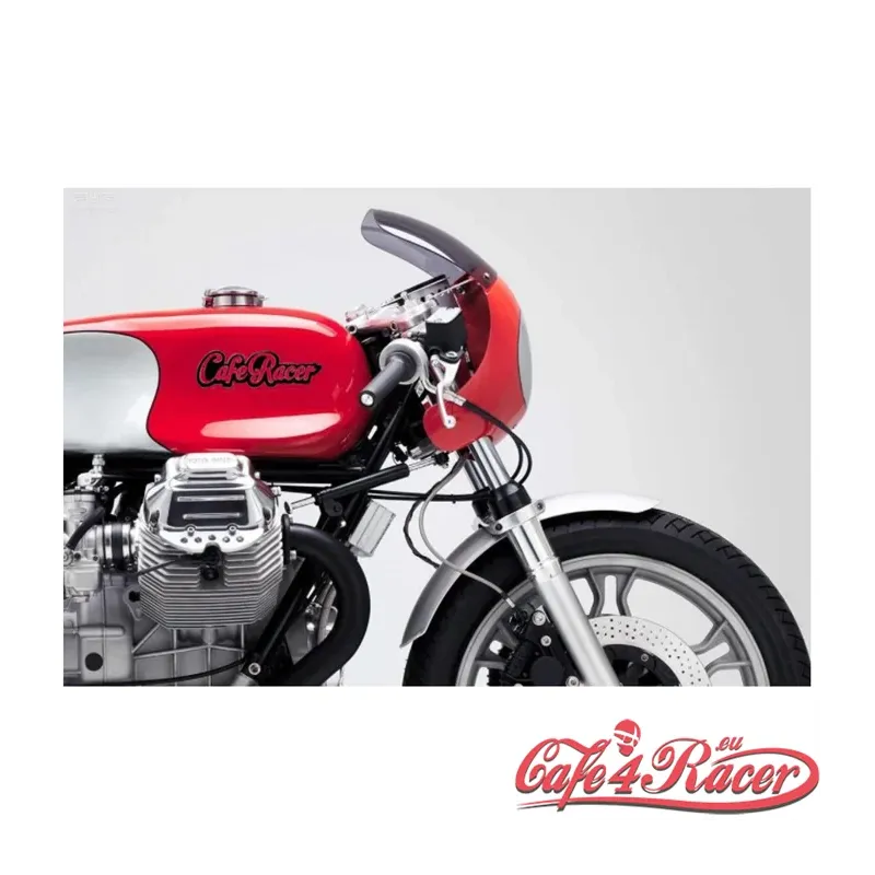cafe 4 racer - 2x samolepka CAFE-RACER černá - Cafe4Racer Emblémy Nálepky Logá 