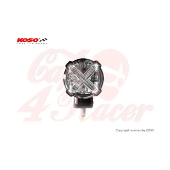 cafe 4 racer - LED taillight with brake light function, GT-02S clear lens e-mark approval - Koso LED Rear lights 